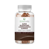 Super Mushrooms  + Ashwagandha Gummies